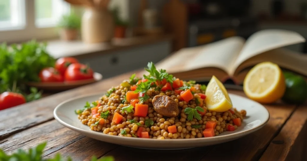 Stufato di lenticchie speziate: ricetta facile, sana e nutriente 