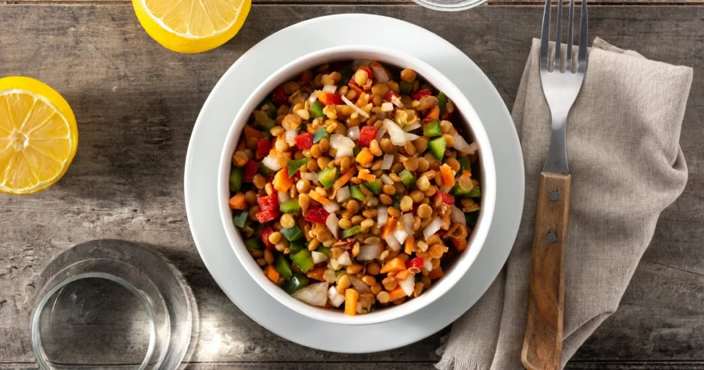 Insalata di Farro con Verdure Grigliate e Feta: Ricetta Semplice e Gustosa 