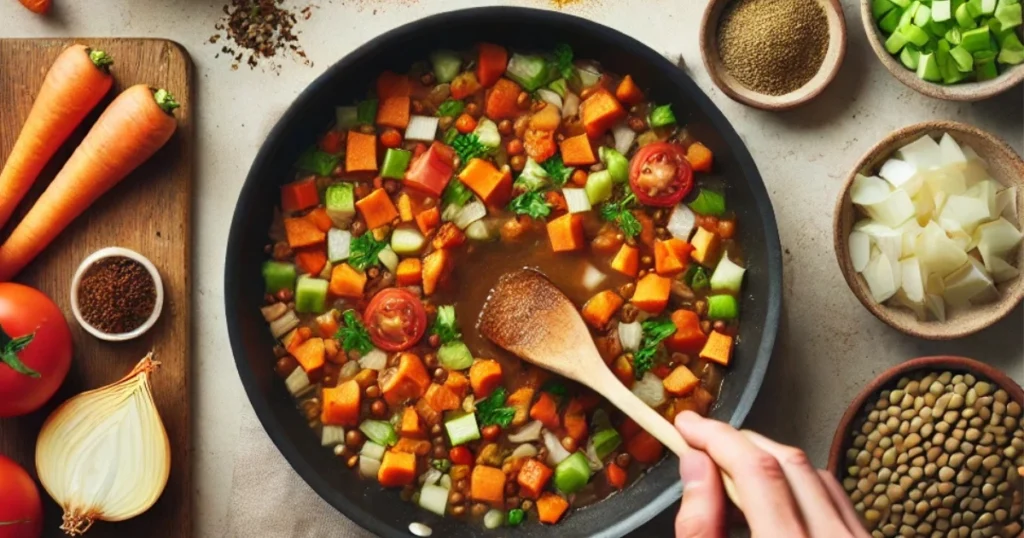 Stufato di lenticchie speziate: ricetta facile, sana e nutriente 